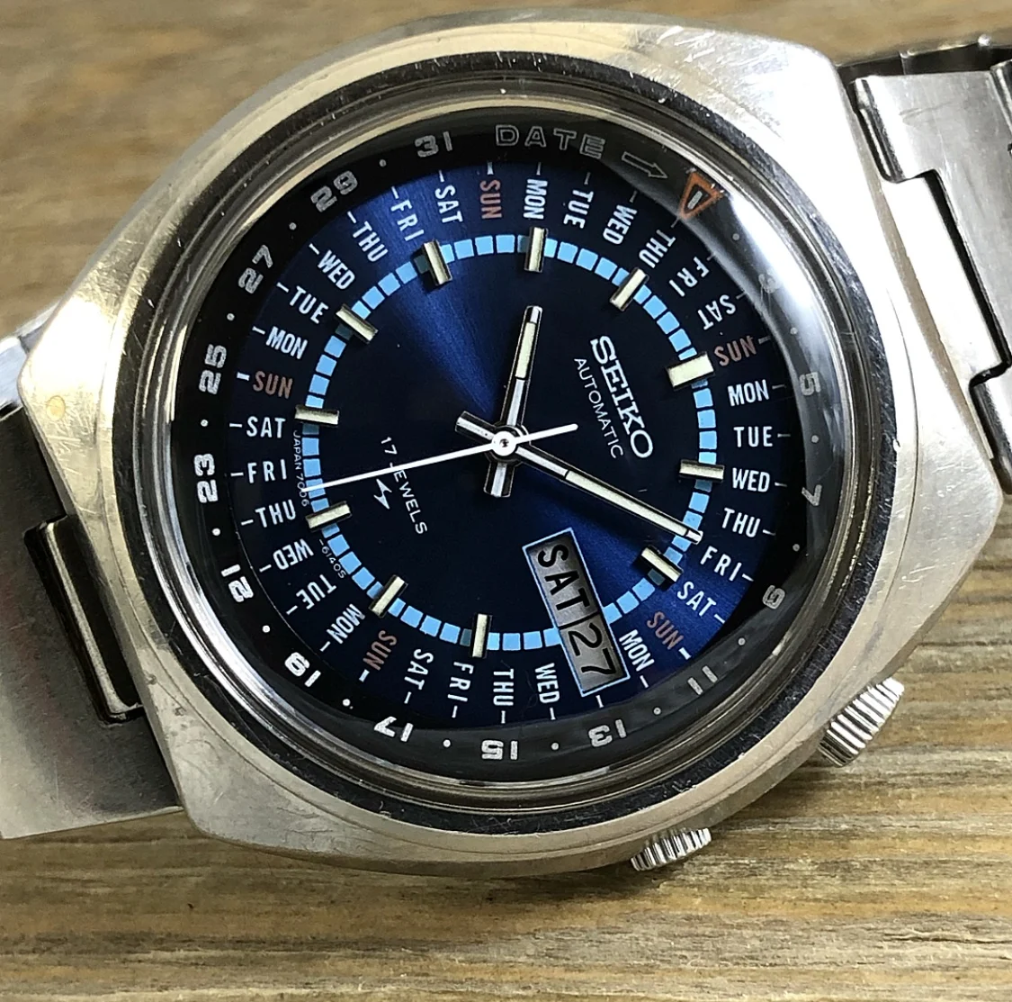 1973 Seiko 7006-6039 Automatic Day/Date “31 Day Calendar”