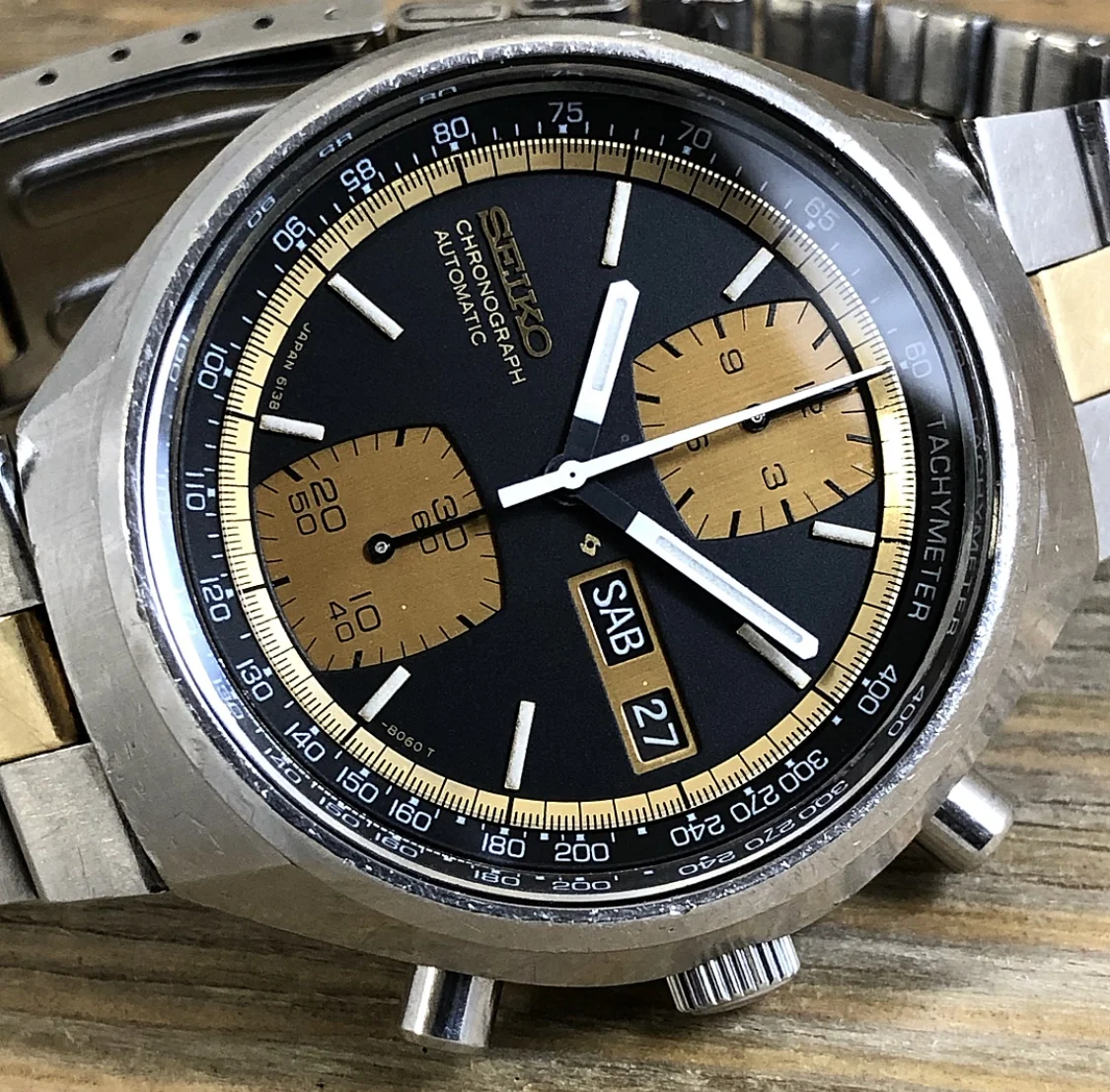 1976 Seiko 6138-8039 Automatic Chronograph “John Player Special”