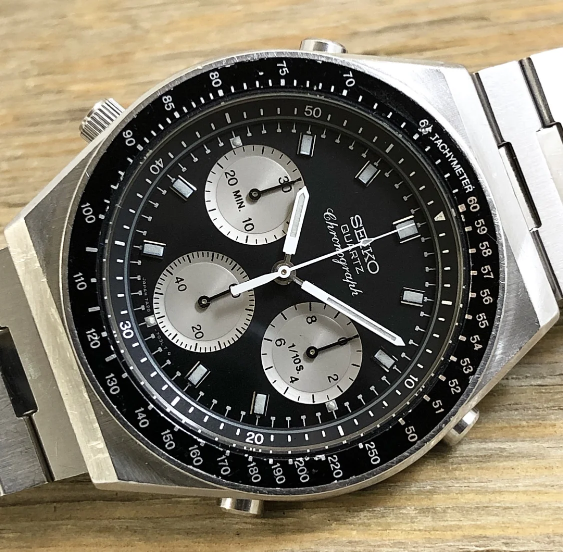 1983 Seiko 7A28-7039 Quartz Chronograph “Synchro Timer” (Export)