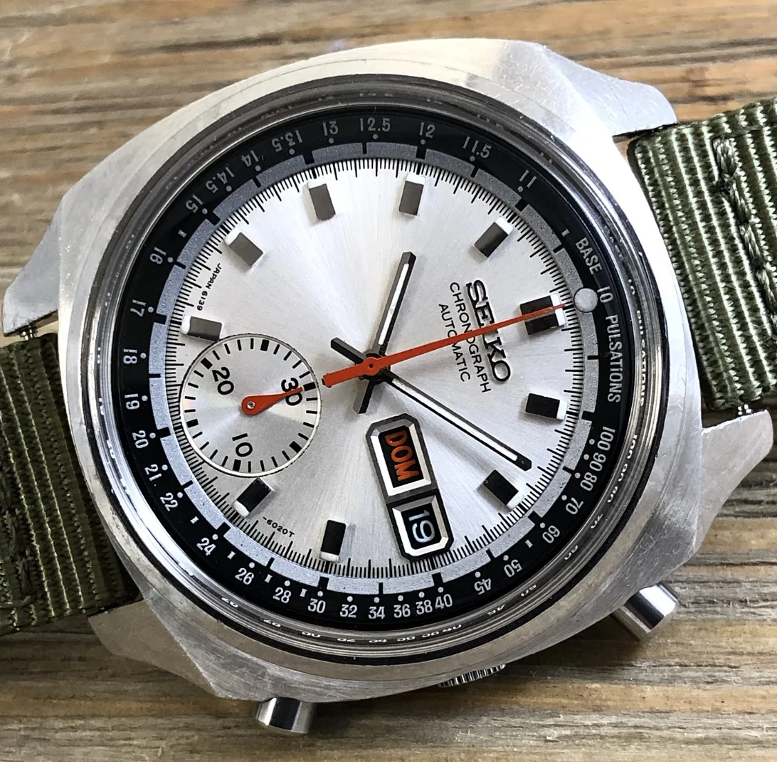 1972 Seiko 6139-6022 Automatic Chronograph "Pulsations"