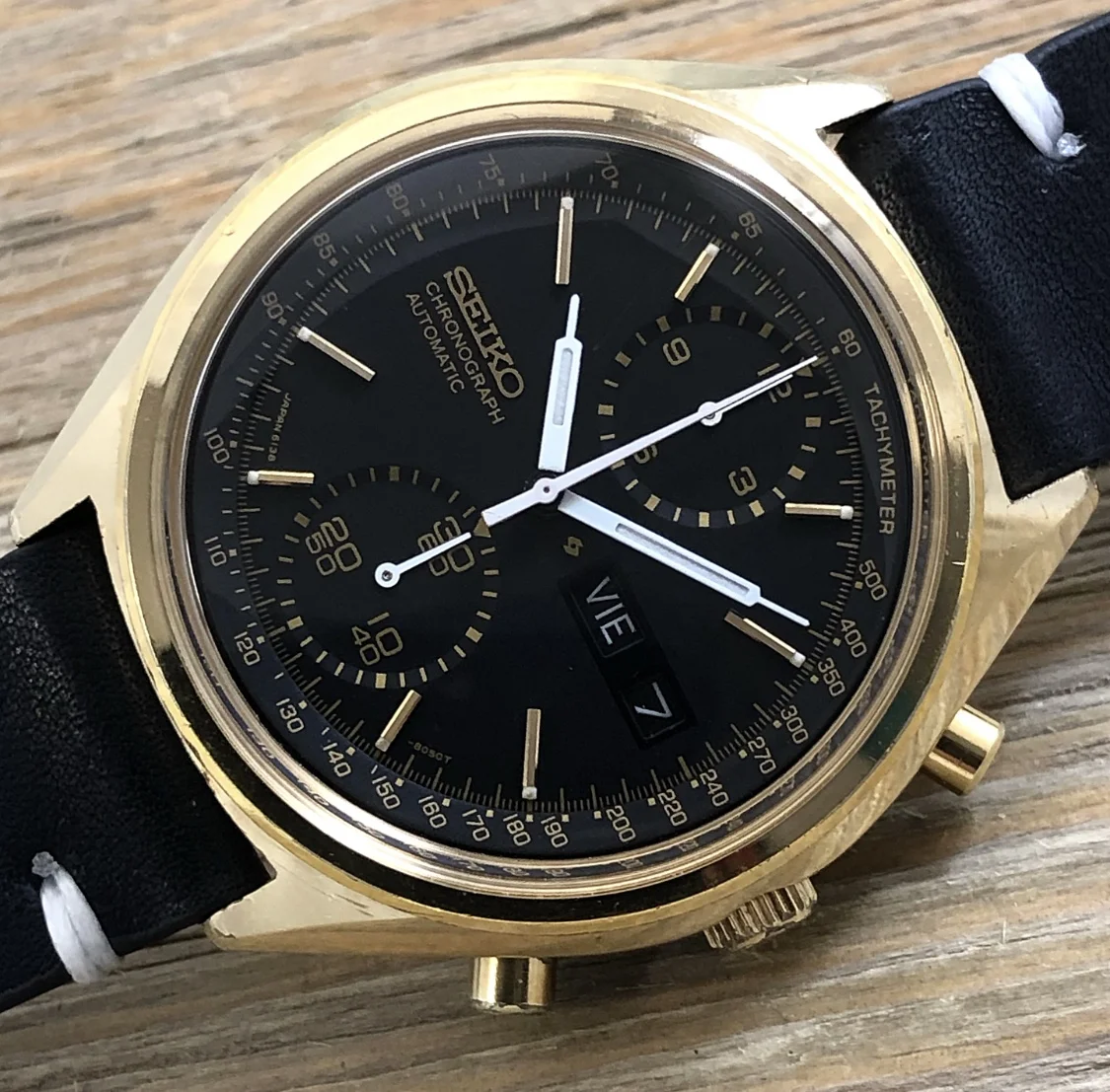 1976 Seiko 6138-8020 Automatic Chronograph “Black Panda”