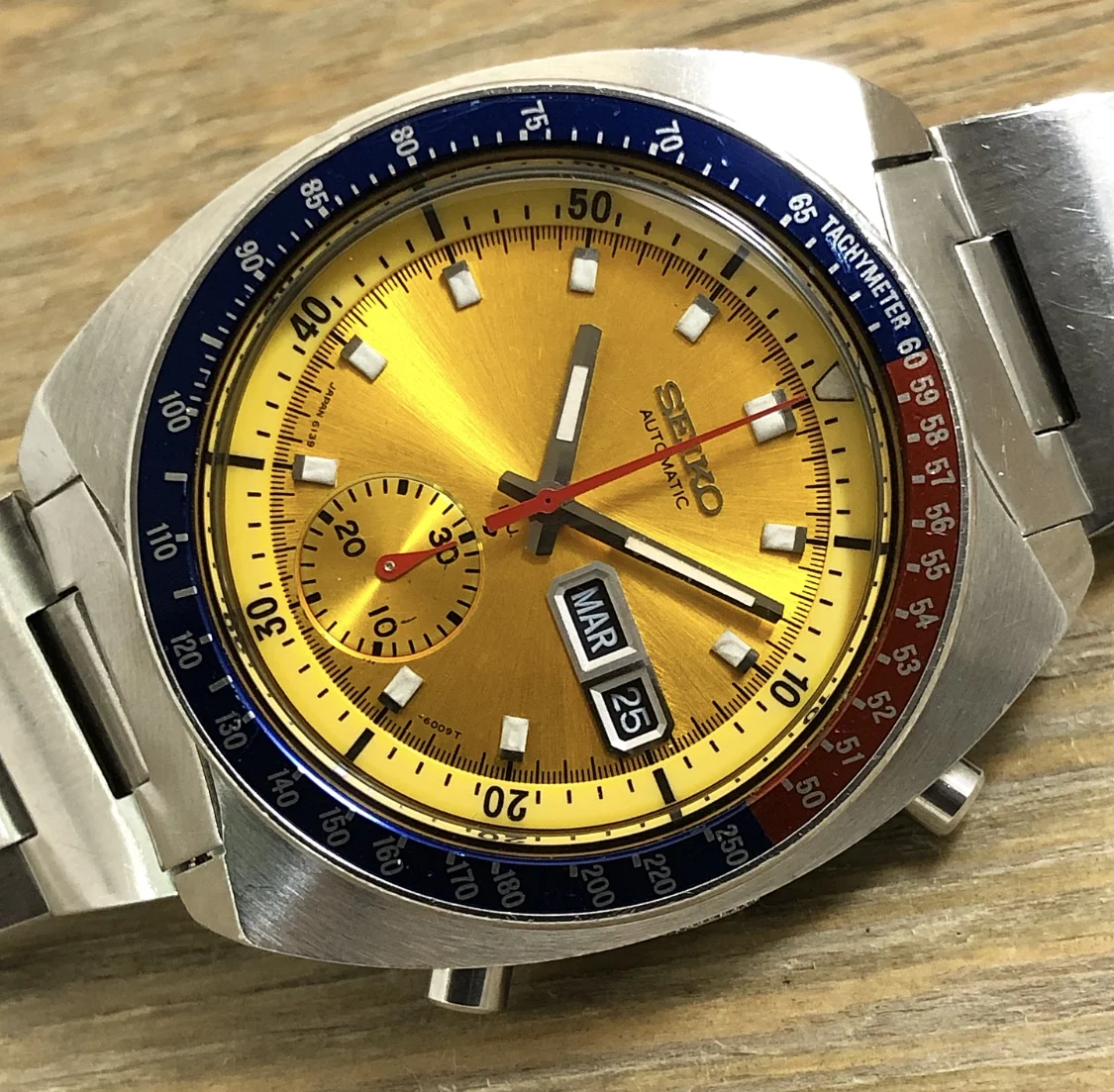 1974 Seiko 6139-6005 Automatic Chronograph “Pogue”
