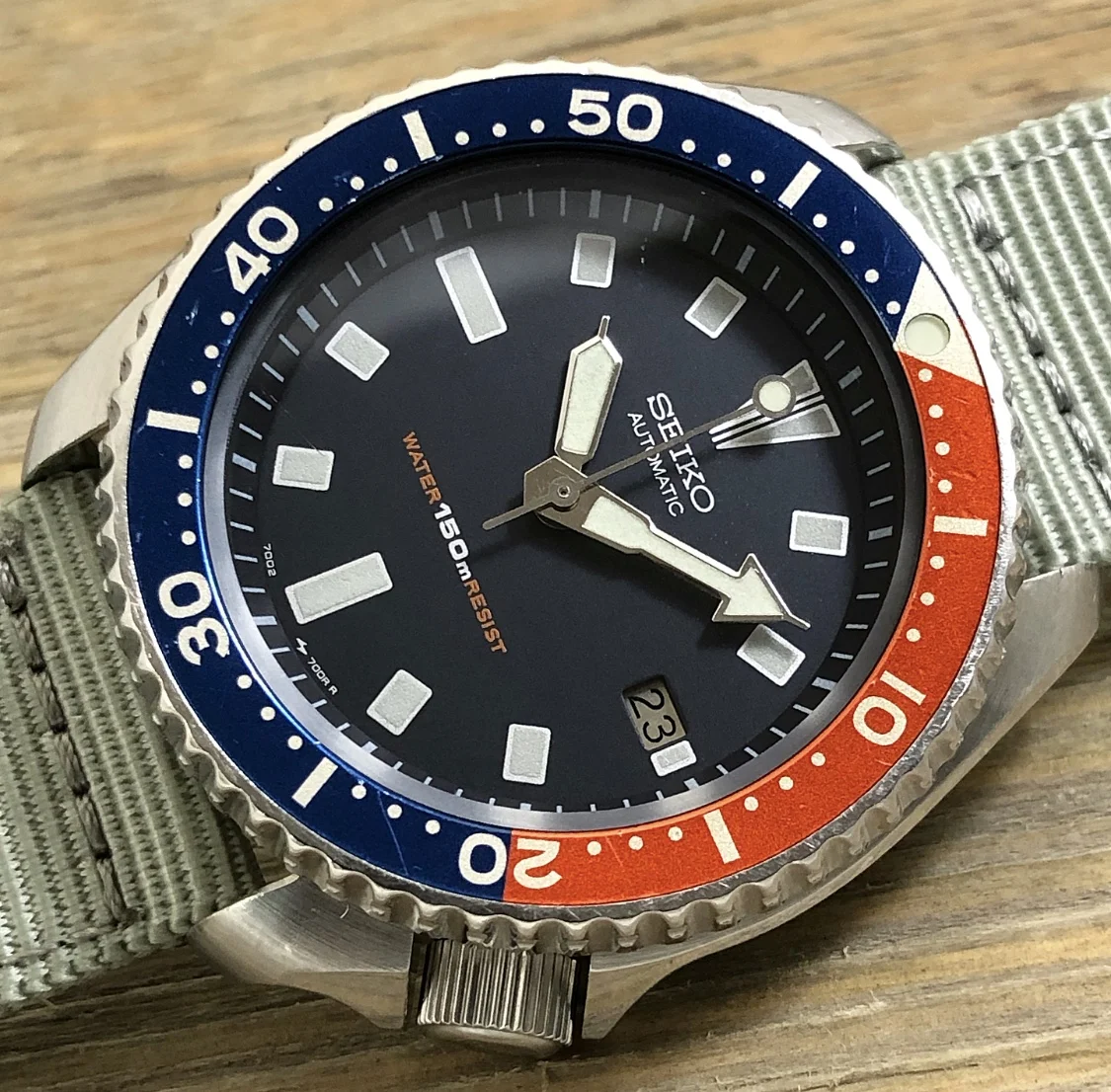 1991 Seiko 7002-700A 150m Sport Diver “Pepsi”
