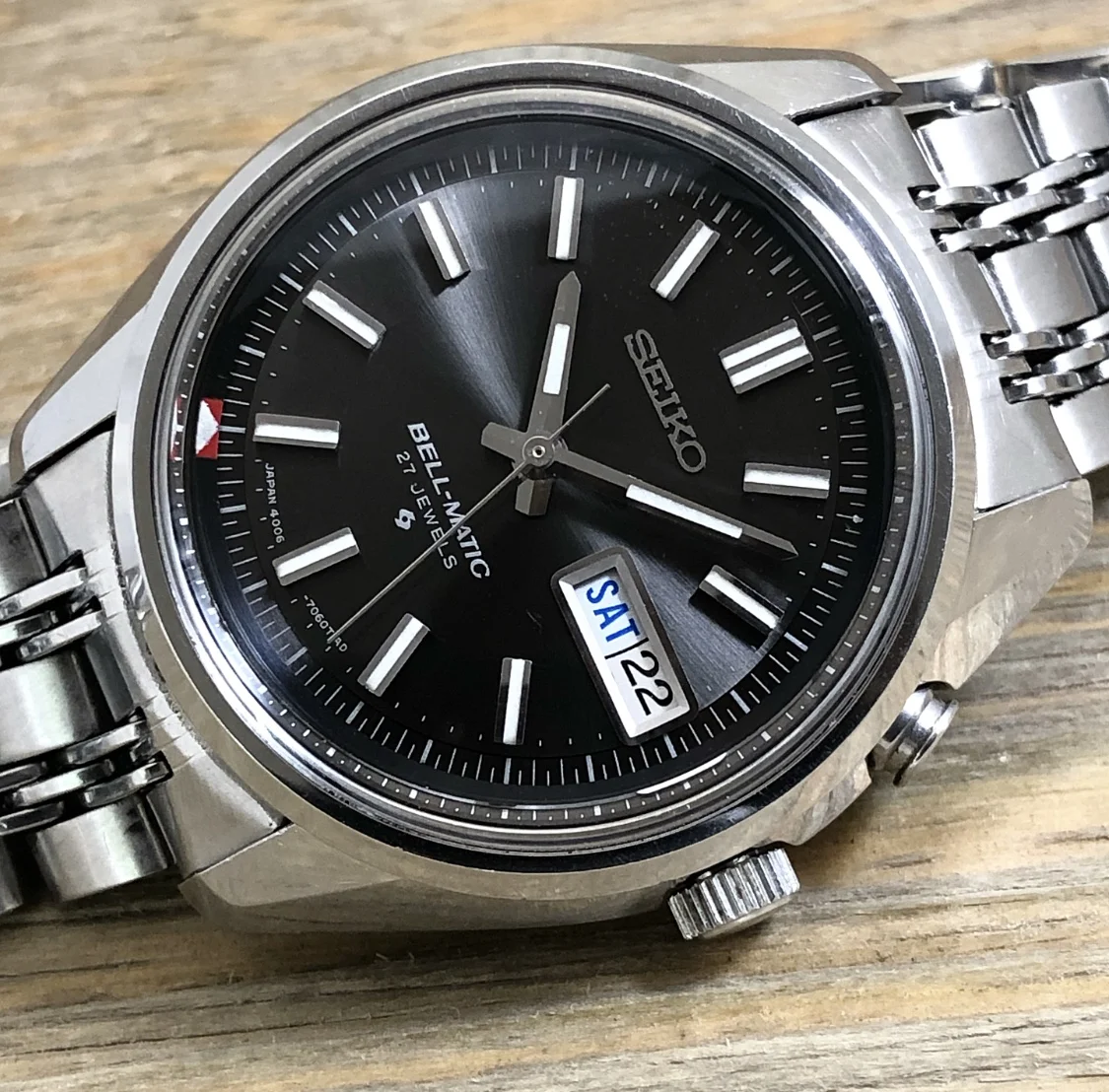 1971 JDM Seiko 4006-7012 Bell-Matic 27j