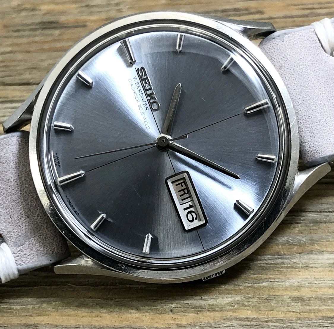 1965 Seiko 8306-1000 Sea Lion M-77 Weekdater 30j Automatic