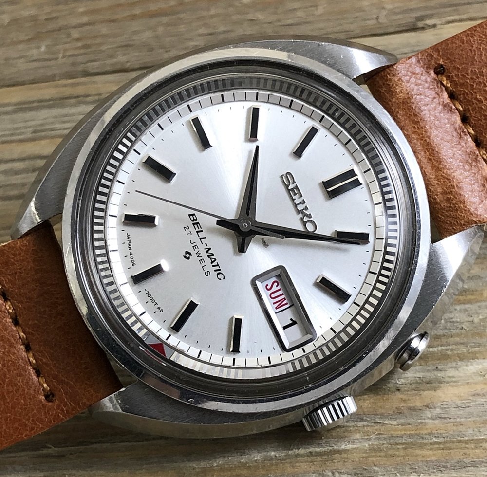 1967 JDM Seiko 4006-7000 Bell-Matic 27j Automatic