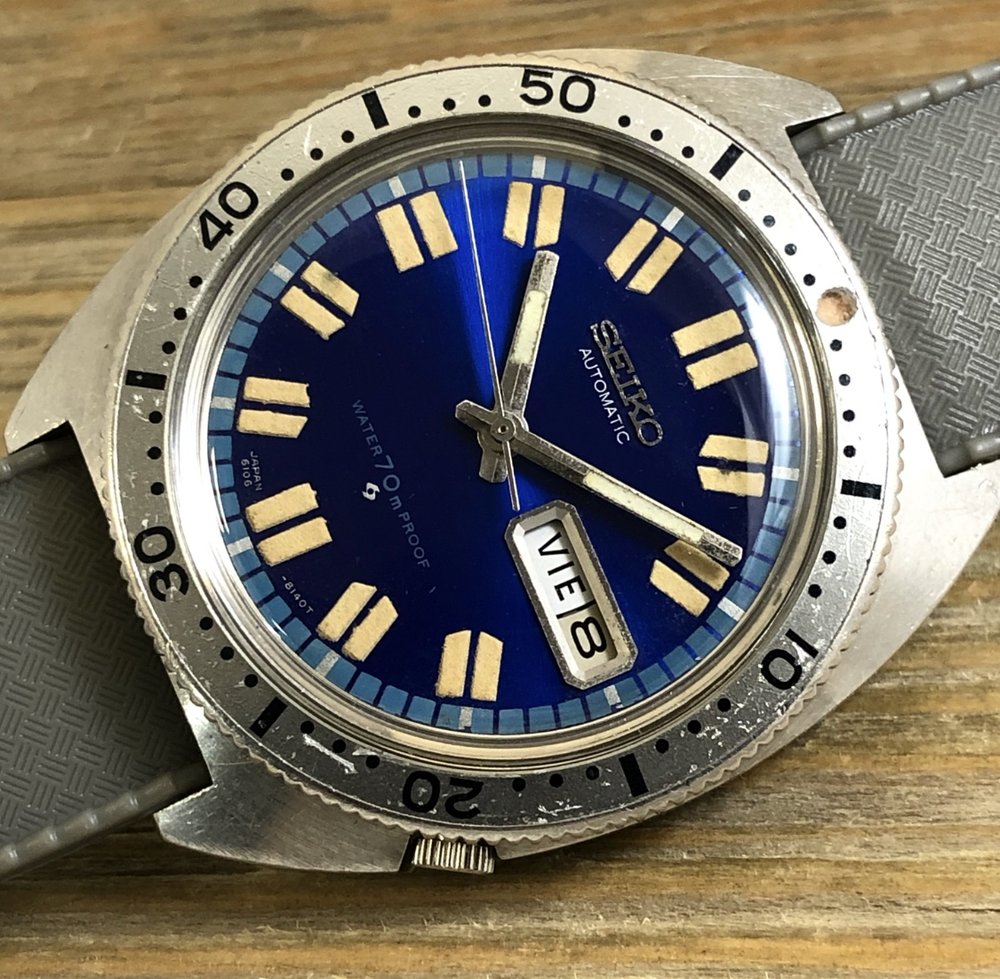 1969 Seiko 6106-8100 70m Sport Diver “Chevron” (Proof)