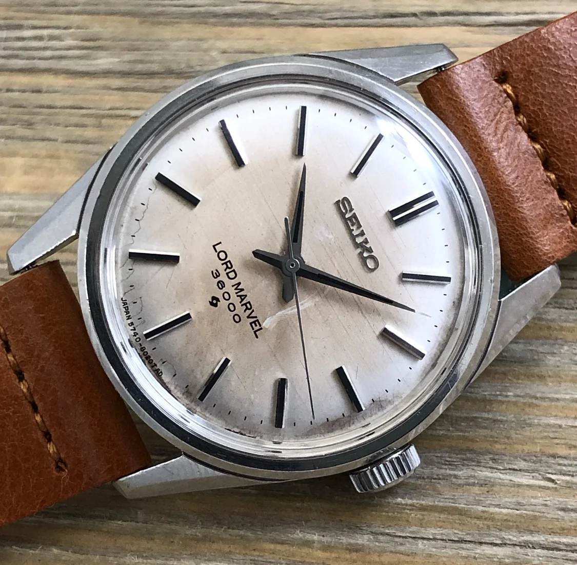 1969 Seiko 5740-8000 Lord Marvel Hi-Beat 36000