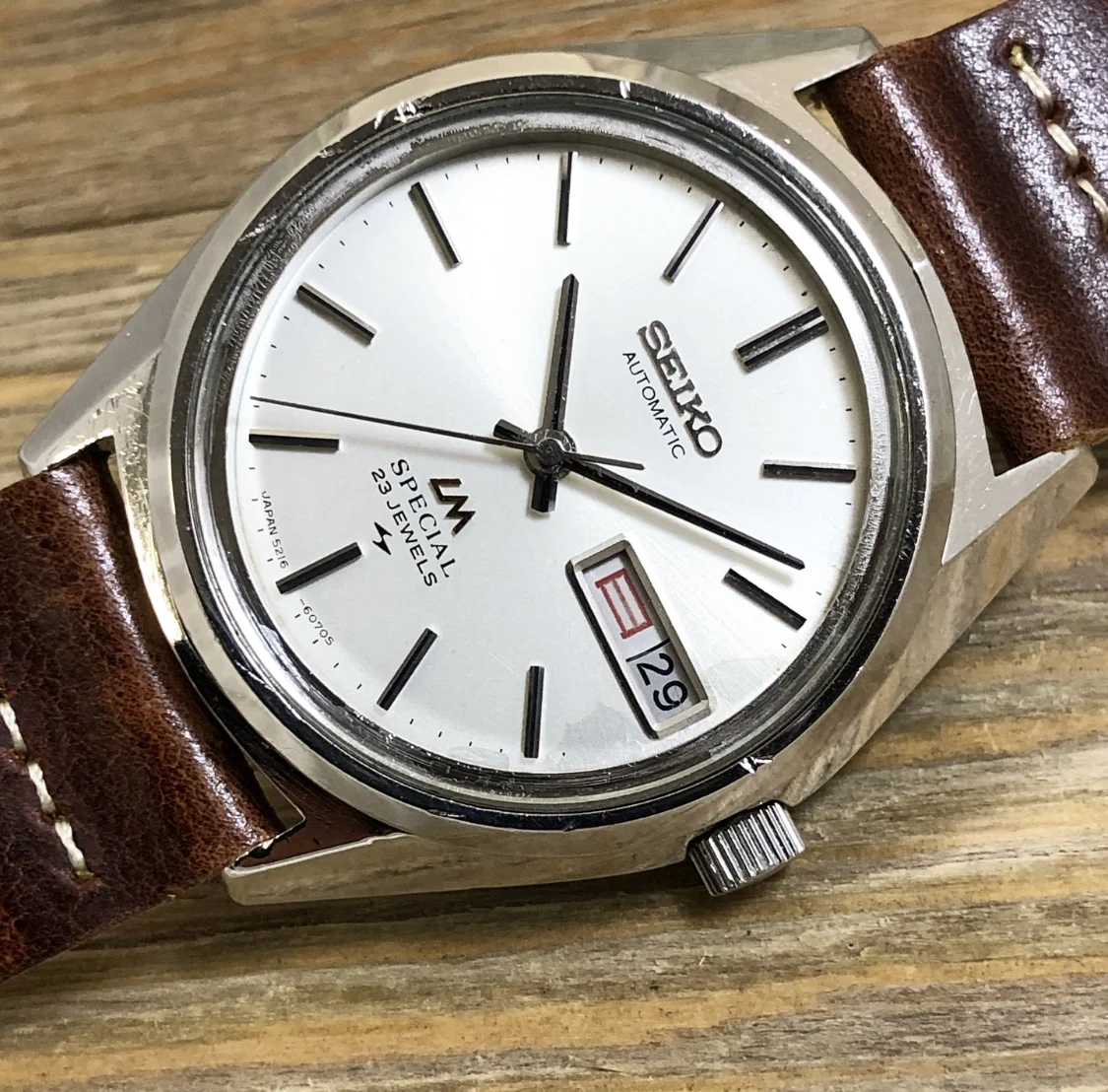 1973 JDM Seiko 5216-6050 Lord Matic “Special” Hi-Beat 28,800 Automatic