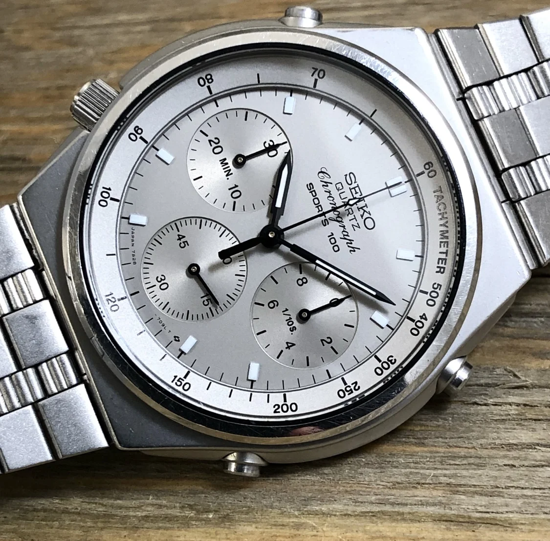 1983 Seiko 7A28-7079 Quartz Chronograph Sports 100 “Gray Ghost”