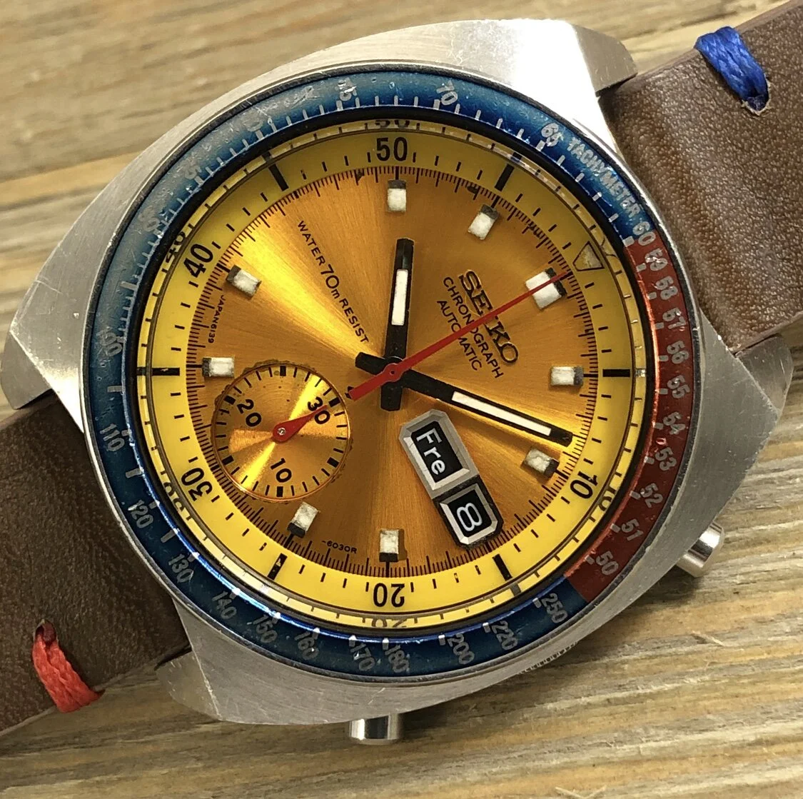 1972 Seiko 6139-6002 Automatic Chronograph “Pogue” (Resist)