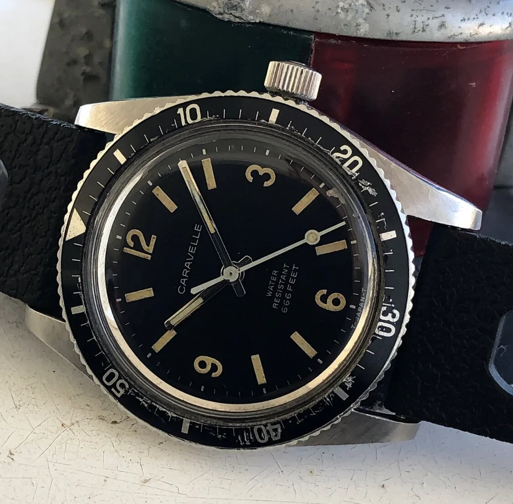HOT Dive Watch Caravelle Sea Hunter 1970 Caravelle Sea Hunter - Main Image
