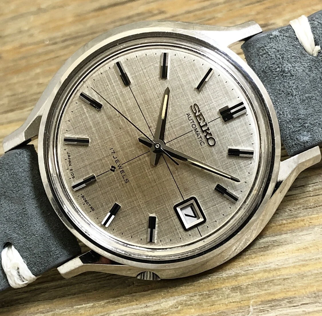 1968 Seiko 6105-8069 Automatic Date 17j (Proof)