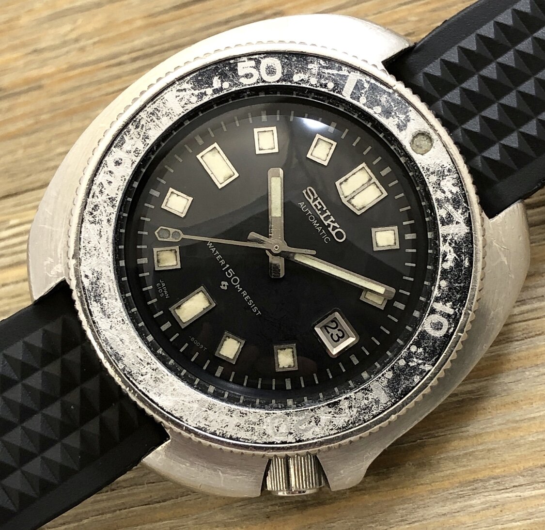 1971 Seiko 6105-8119 Automatic 150m Diver “Apocalypse Now/Capt. Willard”