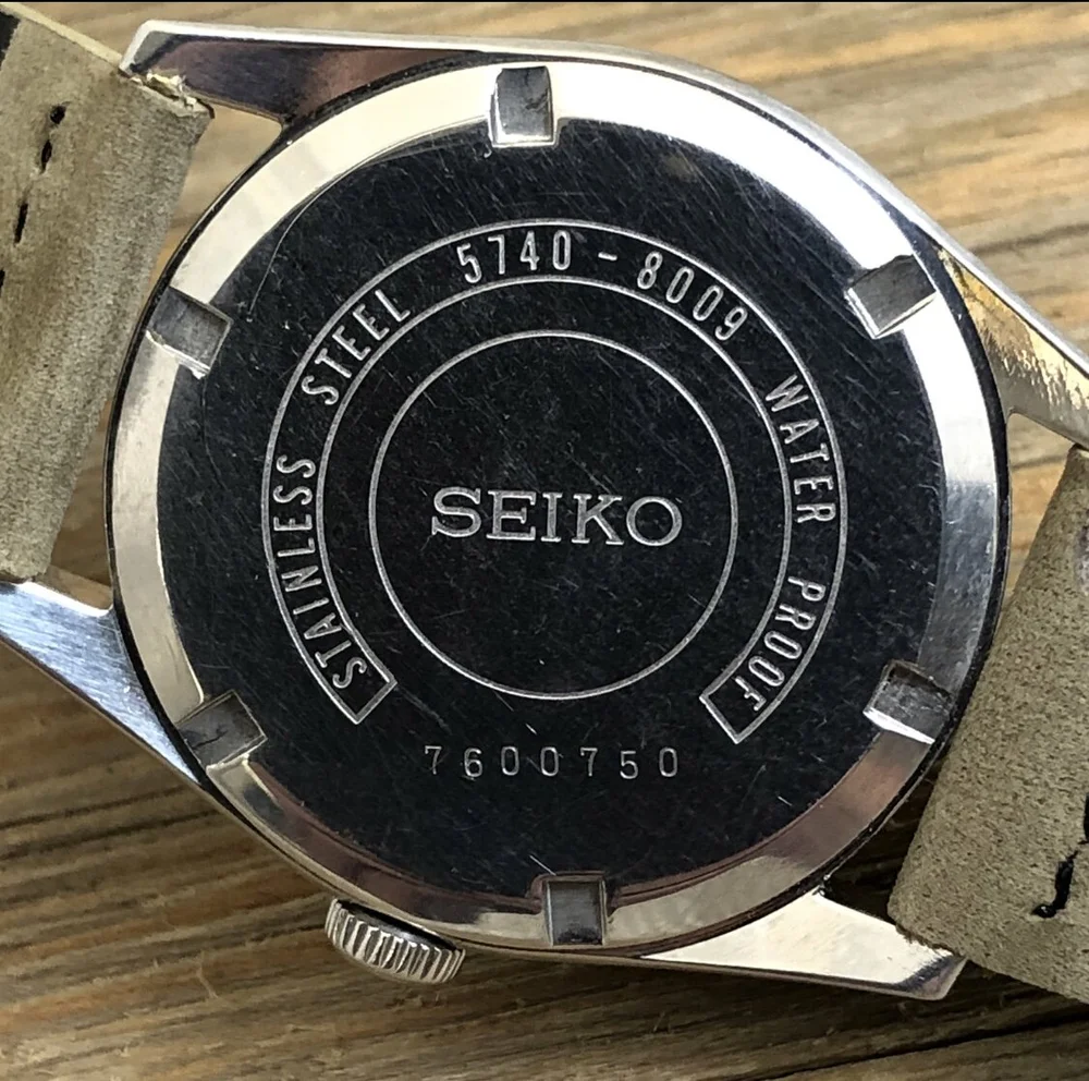 1967 Seiko 5740-8009 “36M” 36,000 Hi-Beat (Arabic/Handwind)