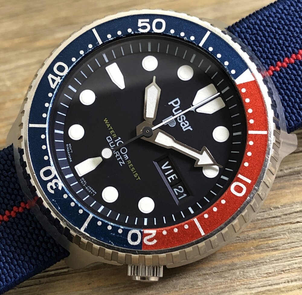 1980 Pulsar (Seiko) Y513-6019 Quartz 100m Sport Diver 1980 Pulsar (Seiko) Y513-6019 Quartz 100m Sport Diver