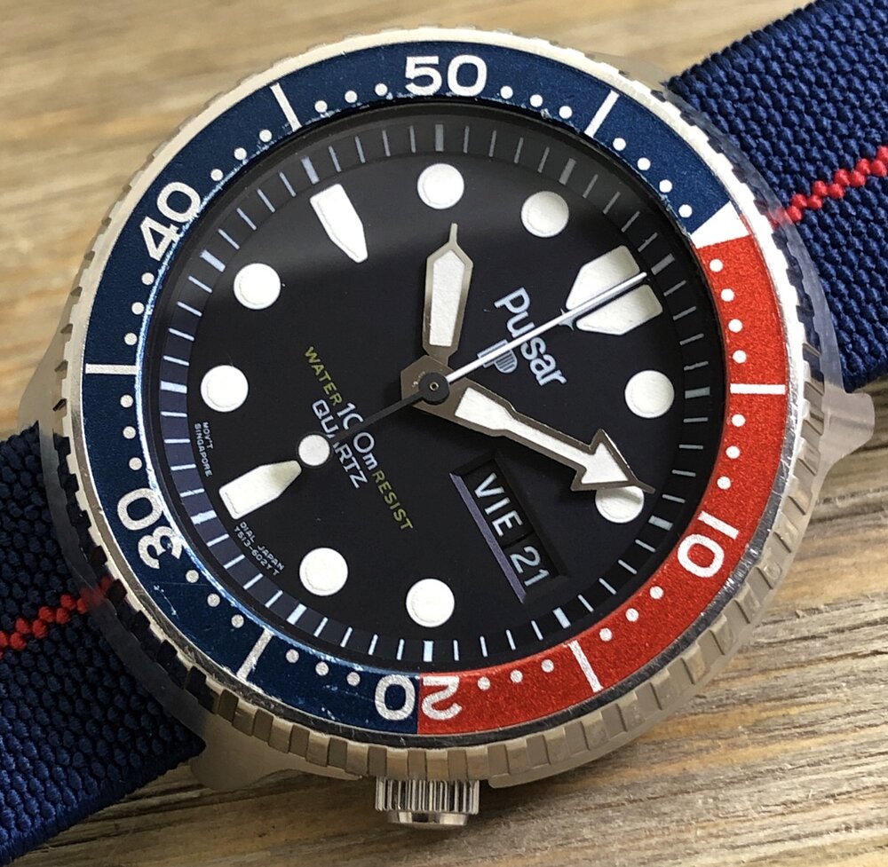 1980 Pulsar (Seiko) Quartz 100m Sport Diver