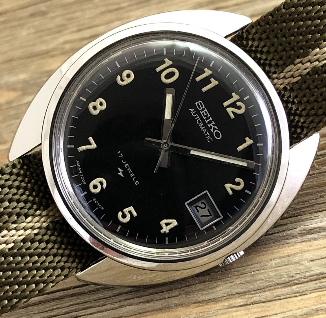 1969 Seiko 7005-8030 Automatic “MAC-V SOG” Spec. Ops. Issue