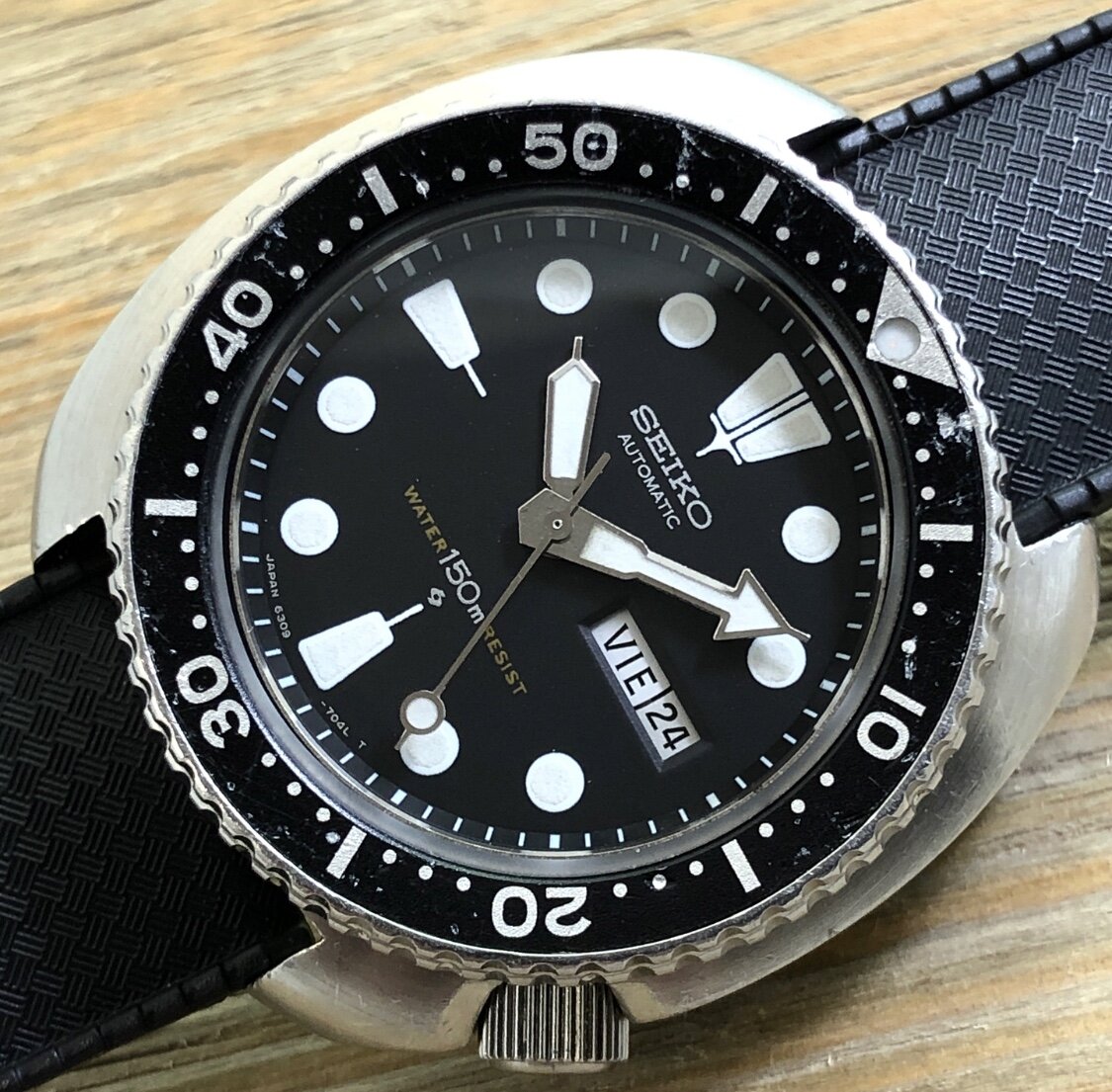 1981 Seiko 6309-7049 Automatic 150m Diver “Turtle” (Suwa)