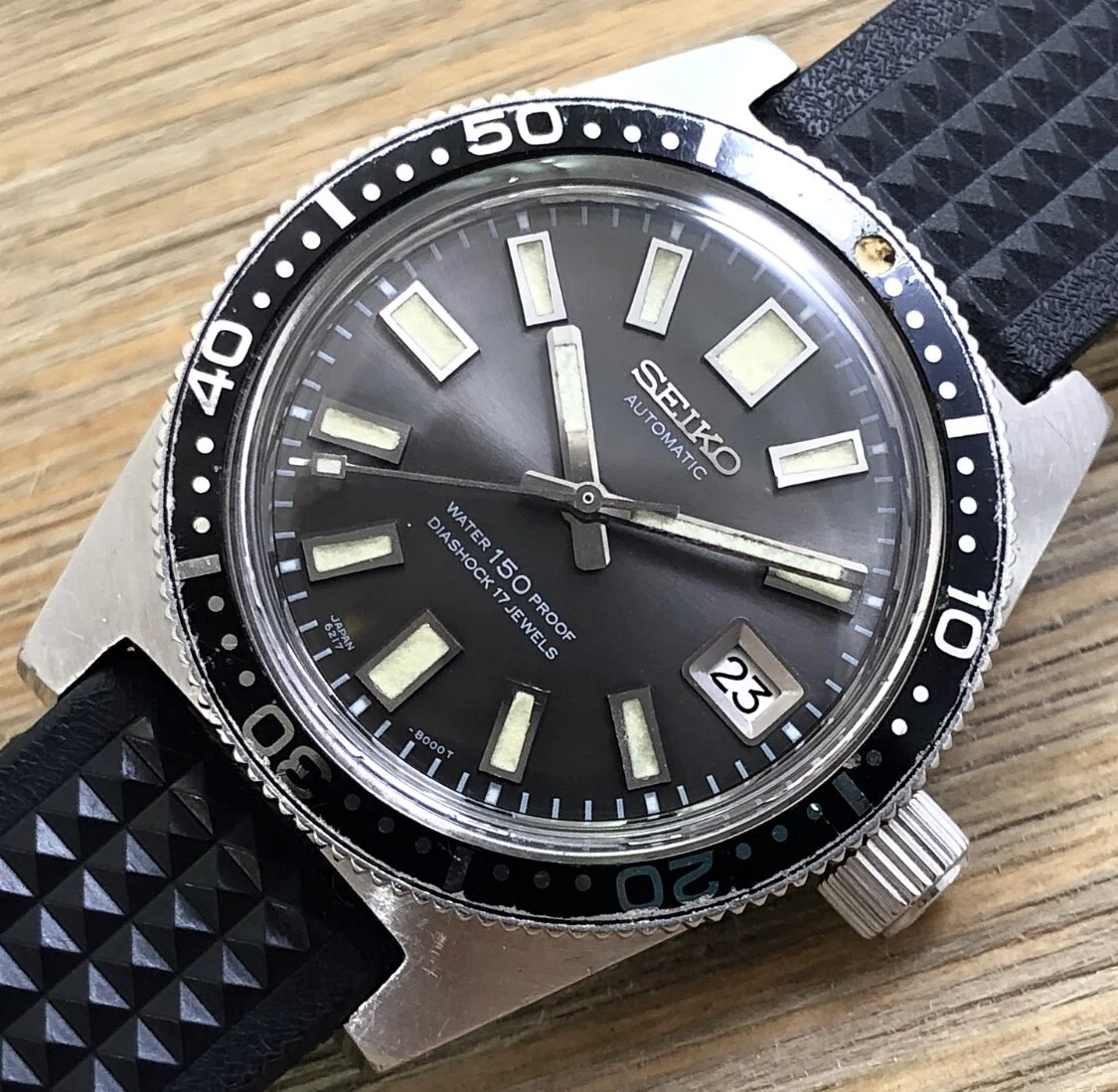 1967 Seiko 6217-8001 62MAS Automatic 150m Diver (Proof/Dolphin)