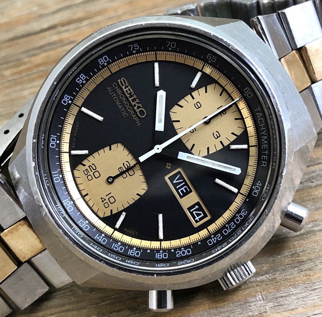 1976 Seiko 6138-8039 Automatic Chronograph “John Player Special”
