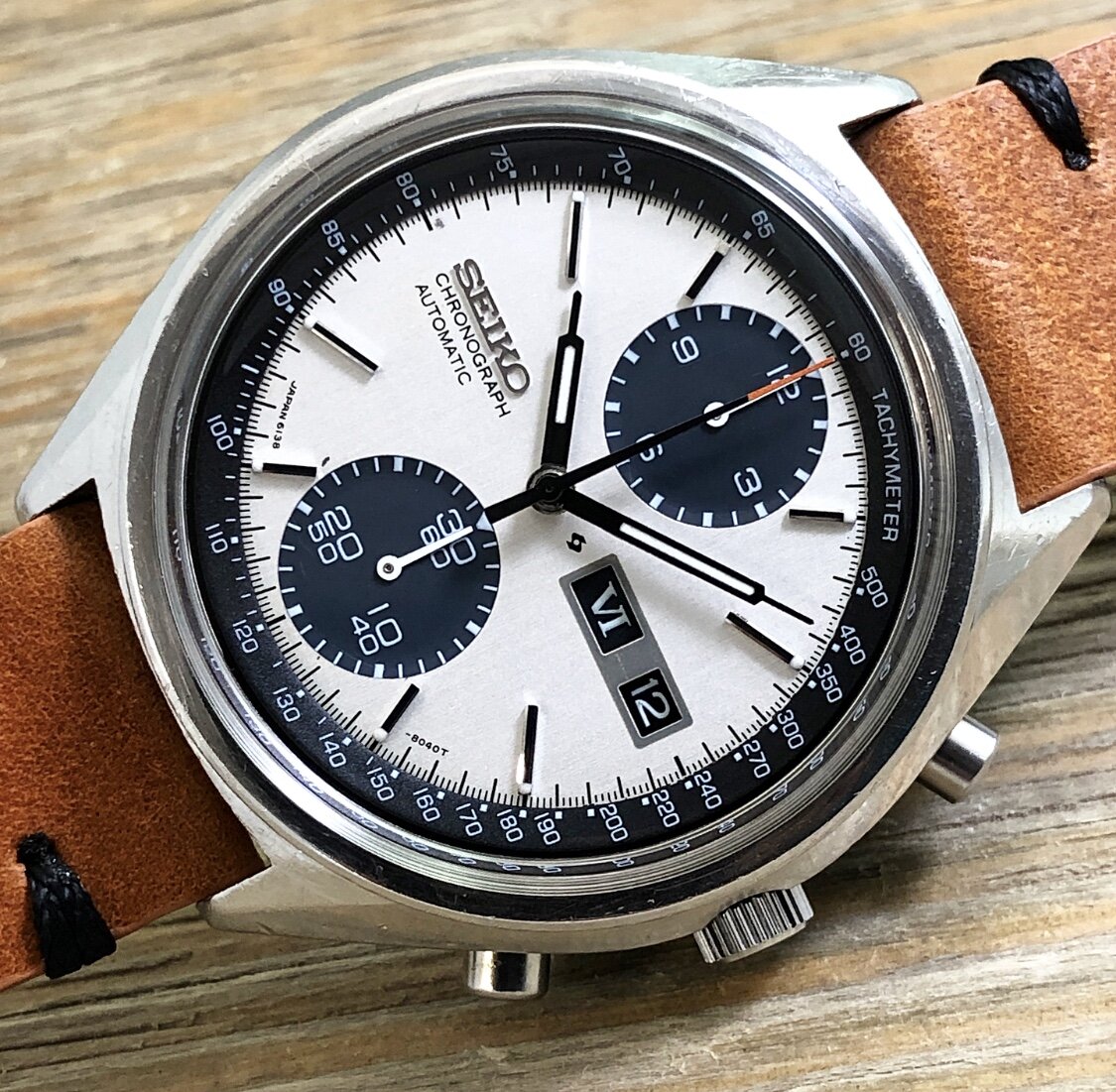 1977 Seiko 6138-8020 Automatic Chronograph “Panda”