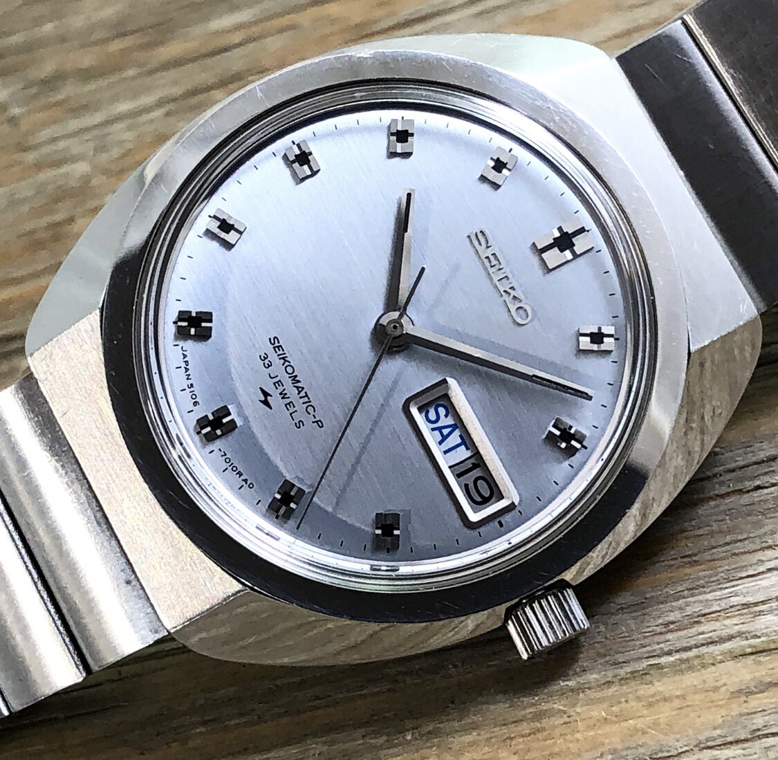 1968 JDM Seiko 5106-7010 Automatic 33j Seikomatic-P