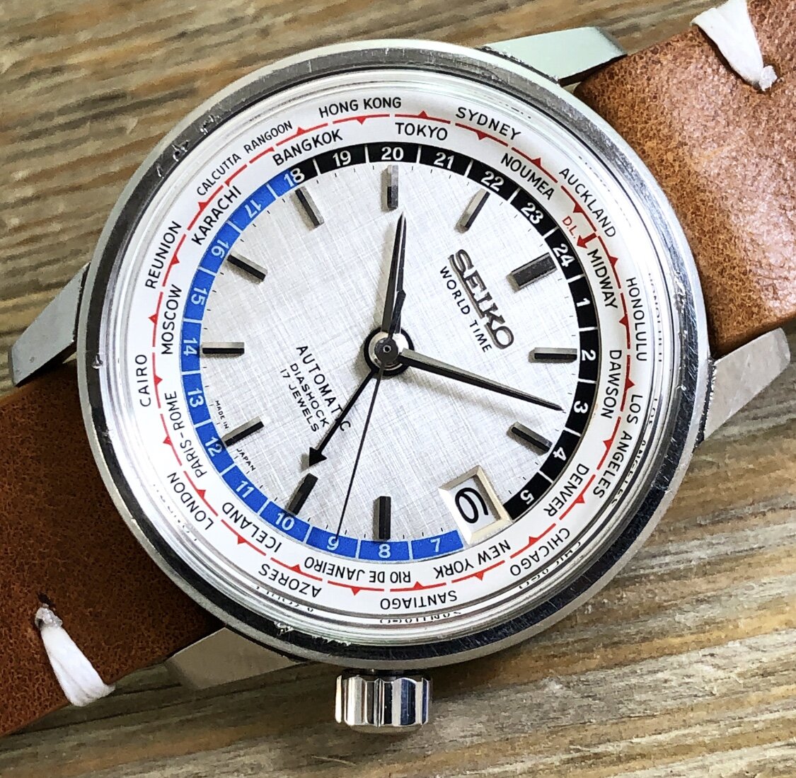 1964 Seiko 6217-7000 Automatic World Time “Tokyo Games” (Gen 1)