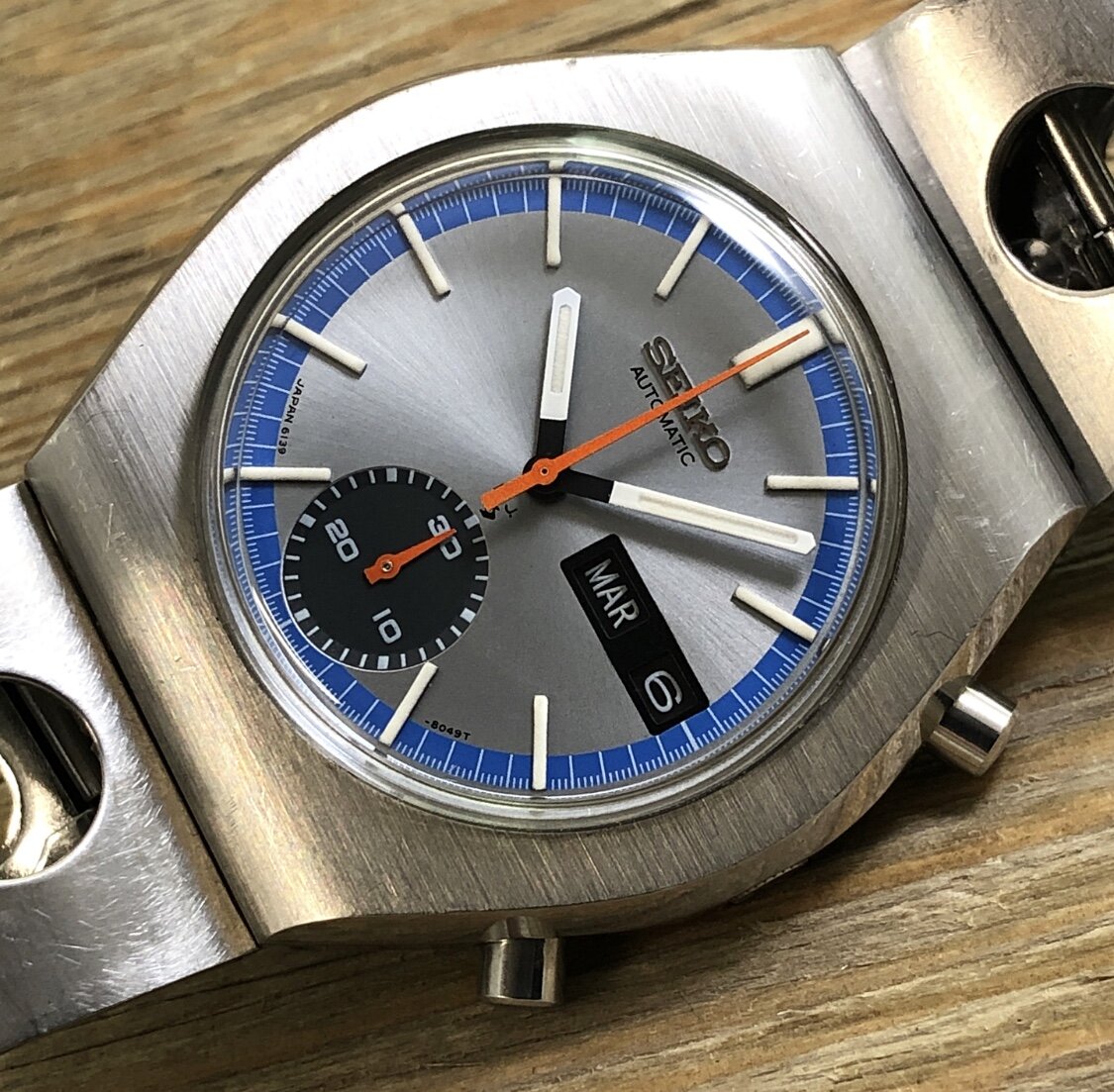1975 Seiko 6139-8029 Automatic Chronograph “Rally”