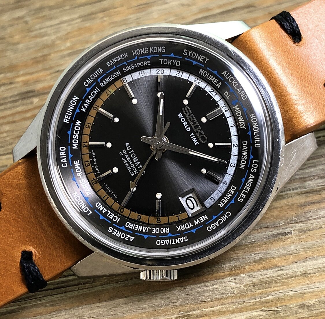 1967 Seiko 6217-7010 Automatic World Time (Gen 2)