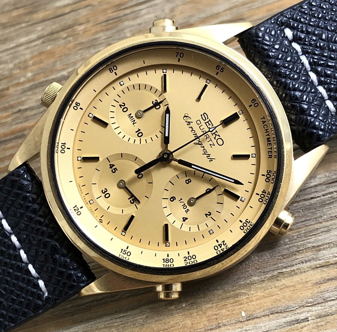 1988 Seiko 7A28-7029 Quartz Chronograph