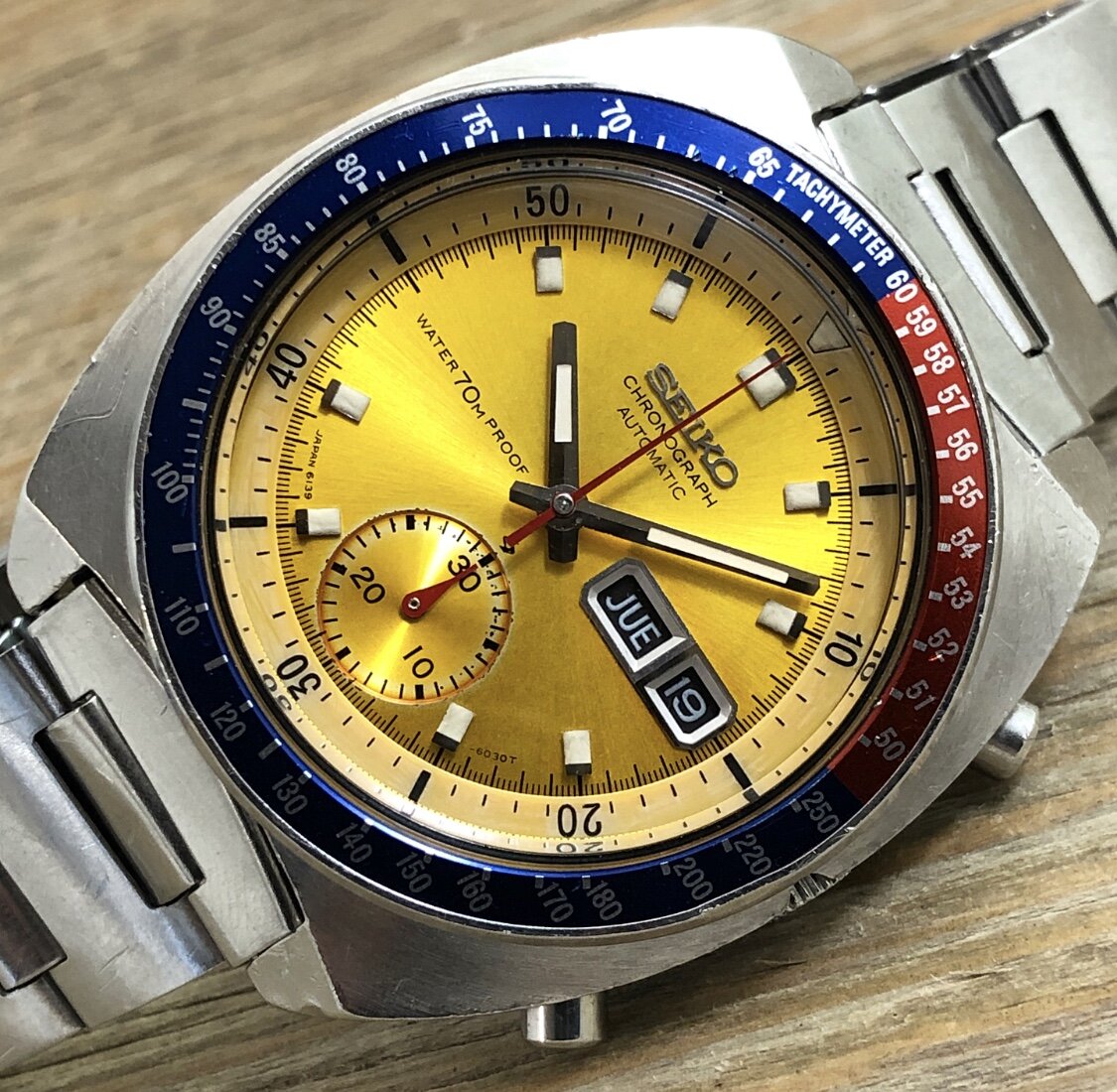 1970 Seiko 6139-6000 Automatic Chronograph “Pogue” (Proof)