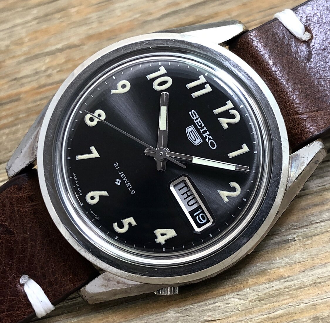 1968 Seiko 6119-8100 Automatic “5” MAC-V SOG MIL ISSUE (Vietnam)