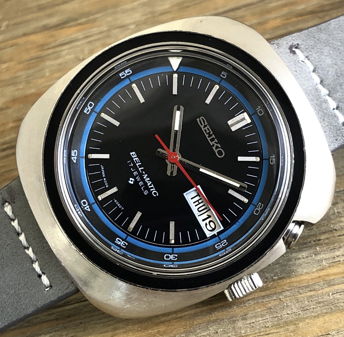 1970 Seiko 4006-6029 Automatic “Bell-Matic” 17j