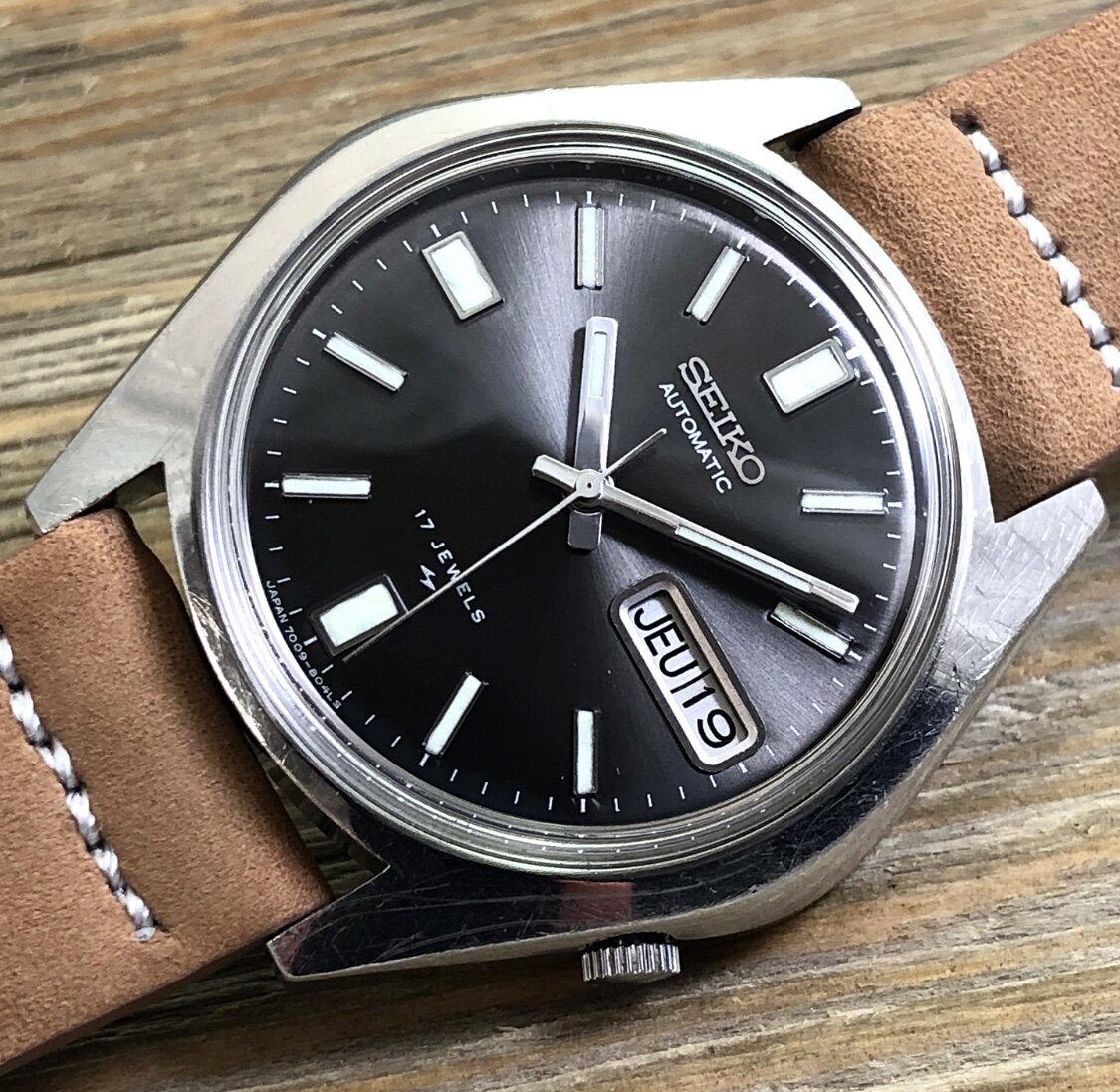 1976 Seiko 7009-8040 Automatic Day/Date 17j
