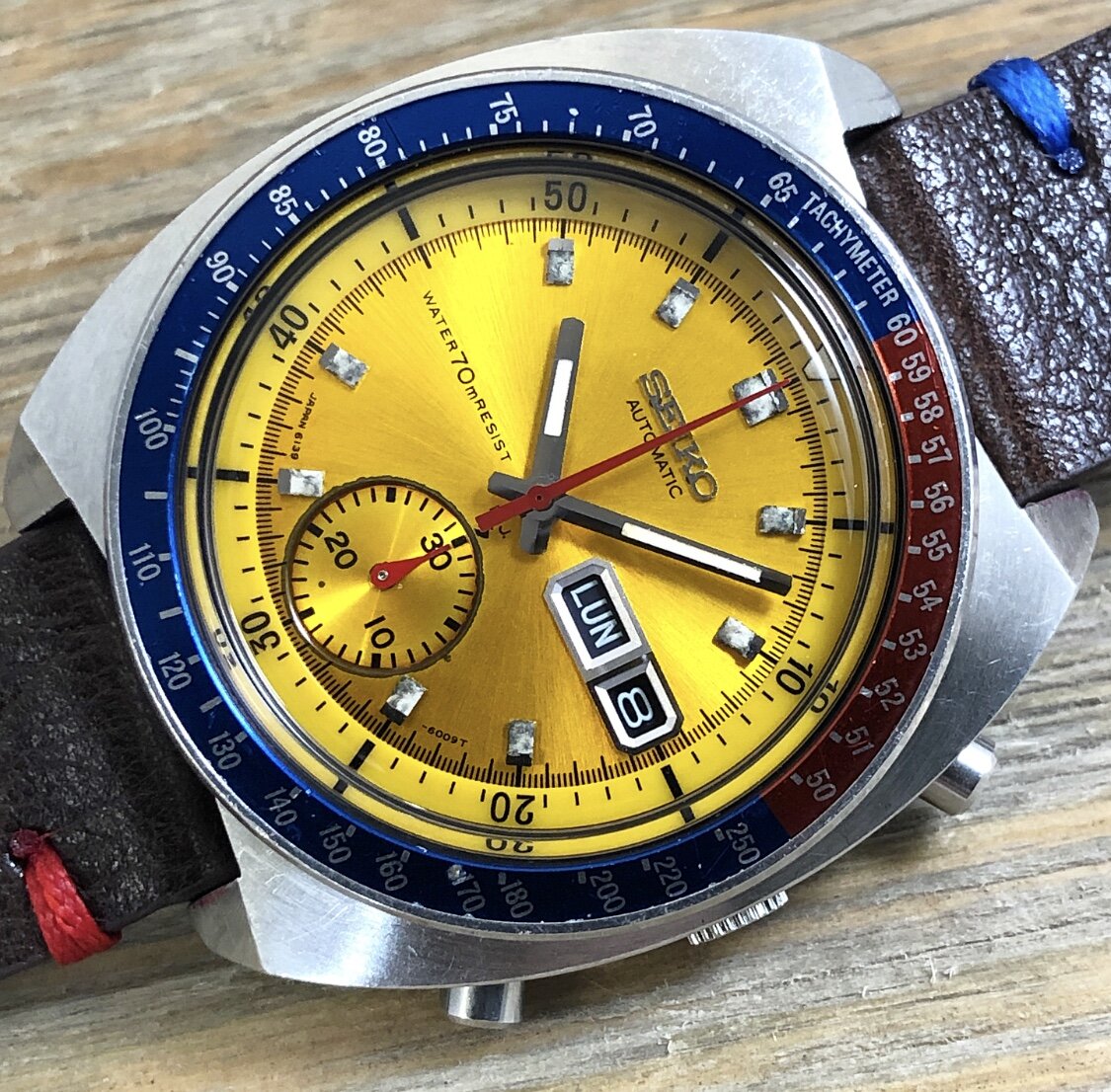 1971 Seiko 6139-6005 Automatic Chronograph “True Pogue” (Resist)