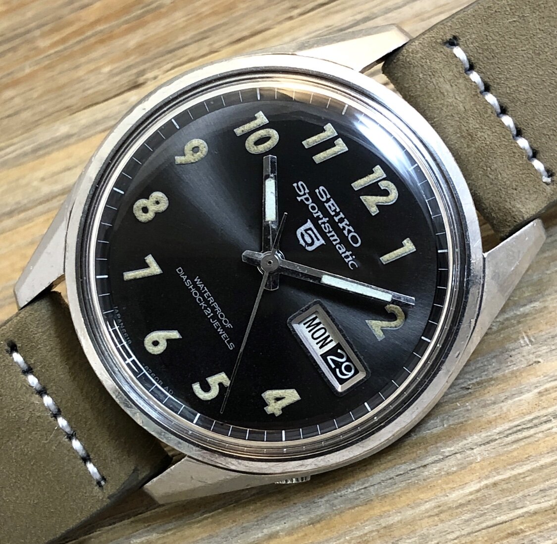 1967 Seiko 6619-8060 Sportsmatic “5” MAC-V SOG (MIL ISSUE)