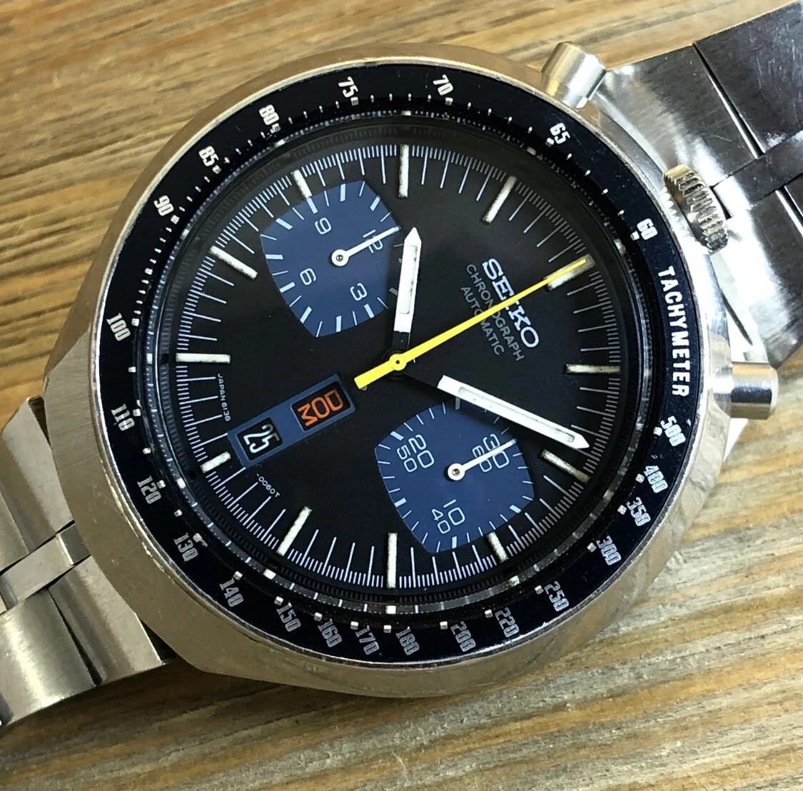 1974 Seiko 6138-0040 Automatic Chronograph “Bullhead”