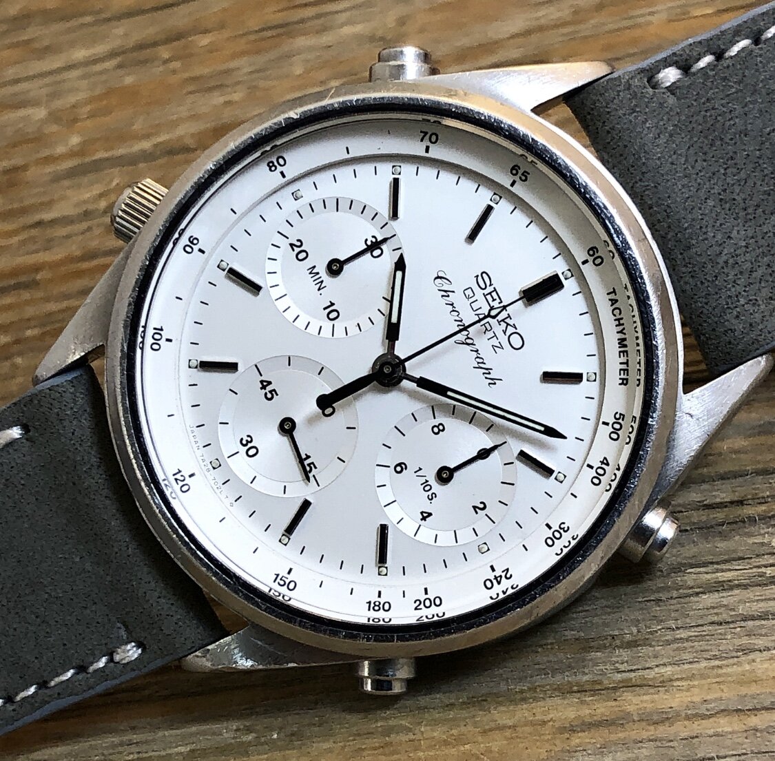 1983 Seiko 7A28-7020 Quartz Chronograph (Bond, A View to a Kill)