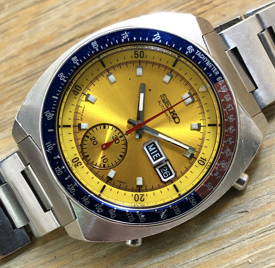 1972 Seiko 6139-6005 Automatic Chronograph “Pogue”