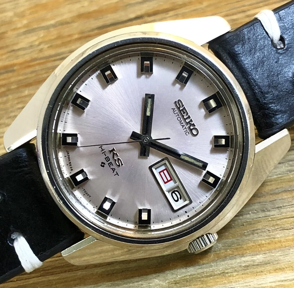 1969 JDM King Seiko 5626-7000 Automatic Hi-Beat “Blocky”