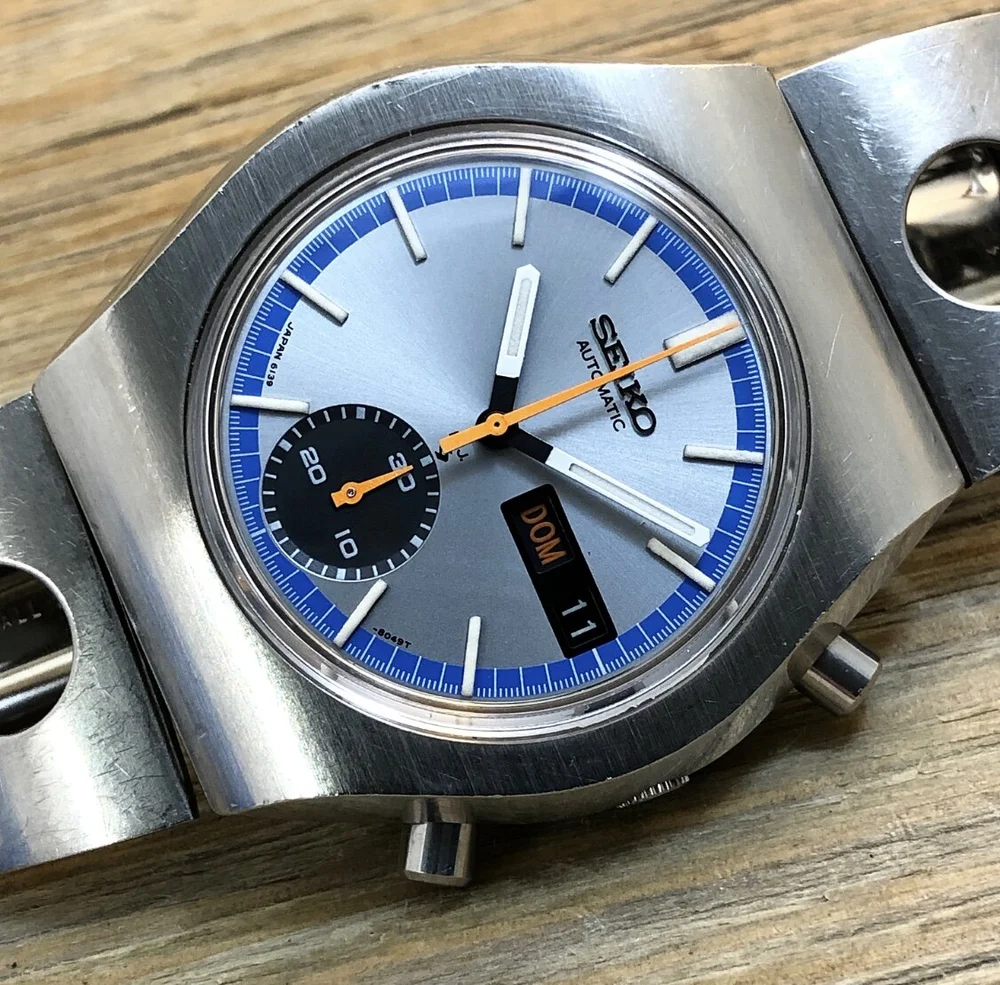 SEIKO 8123-6230 7695-8293 7T27-6A50セット 1976 Seiko 6138-3002 Automatic Chronograph 