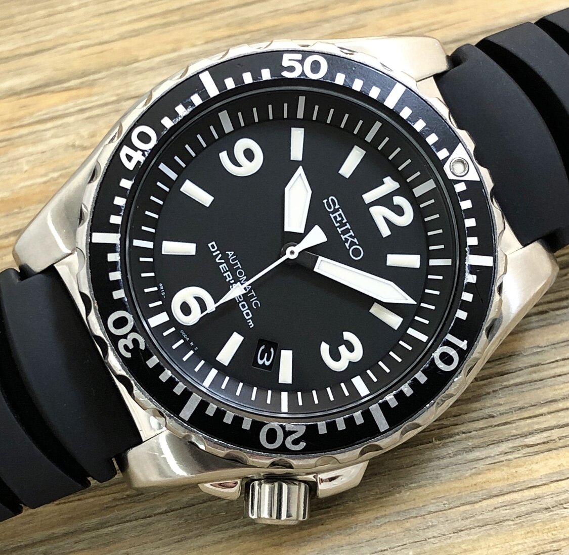 2010 Seiko 4R15-00D0 Automatic 200m Pro Diver “Spork”