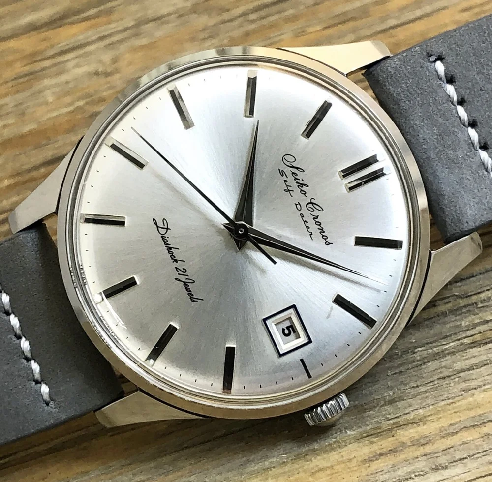 セイコー クロノス セルフデータ J150166 セイコー クロノス セルフデータ 21石 EGPケース 手巻き 1961年