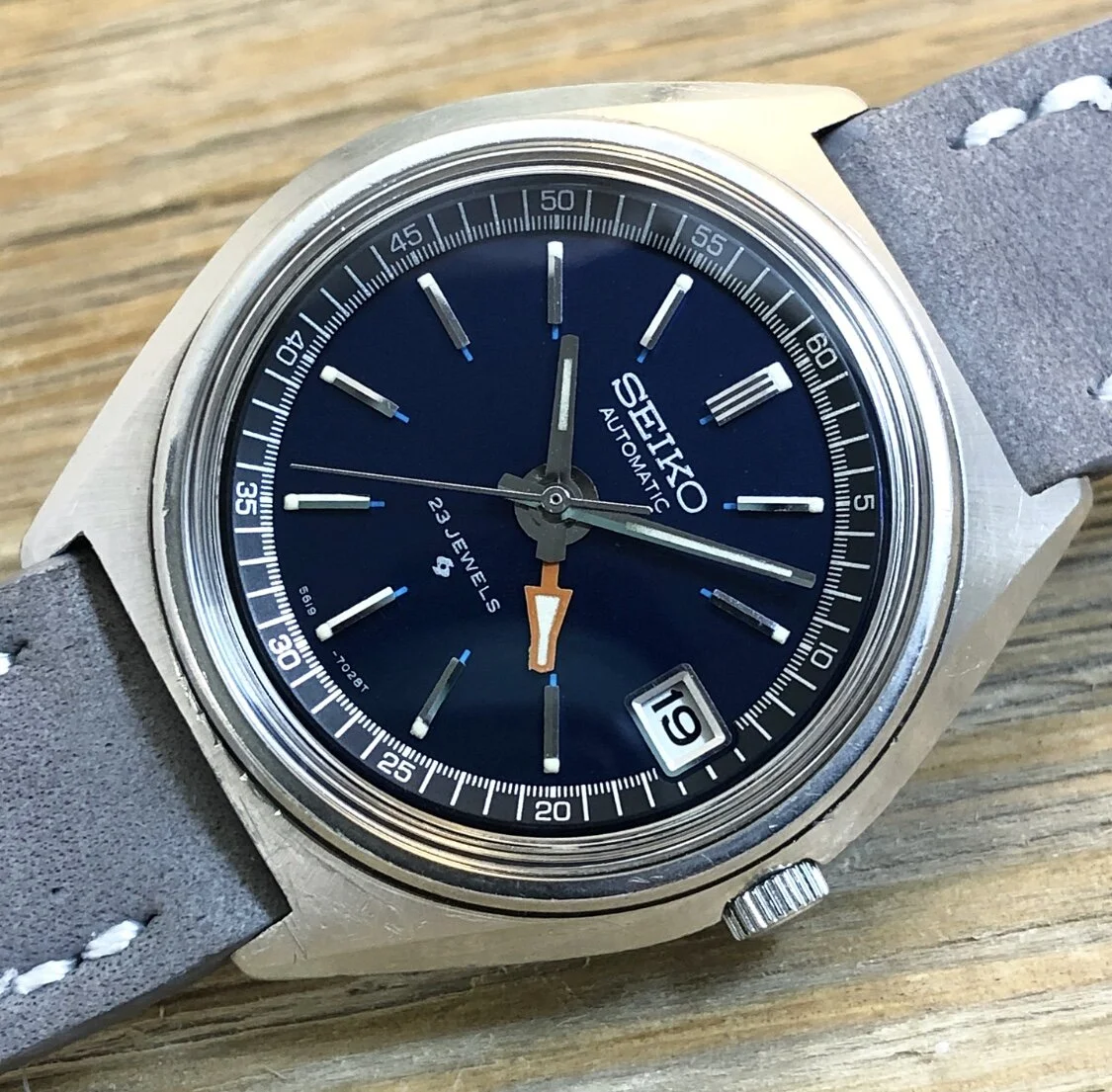 1972 Seiko 5619-7019 Automatic “Duo Time” GMT