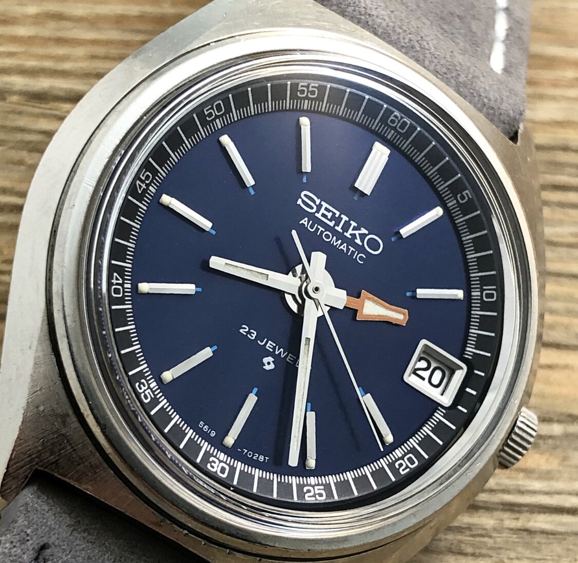 1972 Seiko 5619-7019 Automatic “Duo Time” GMT