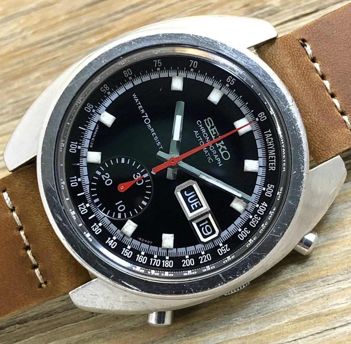 1972 Seiko 6139-6012 Automatic Chronograph “Bruce Lee” (Resist)