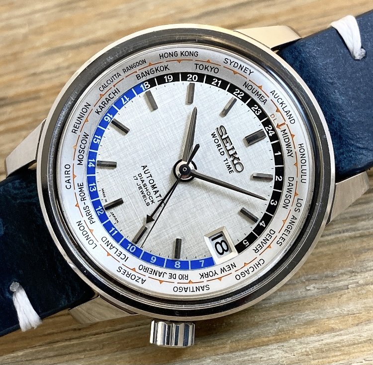 1964 Seiko 6217-7000 Automatic “World Time” (Tokyo Olympics)