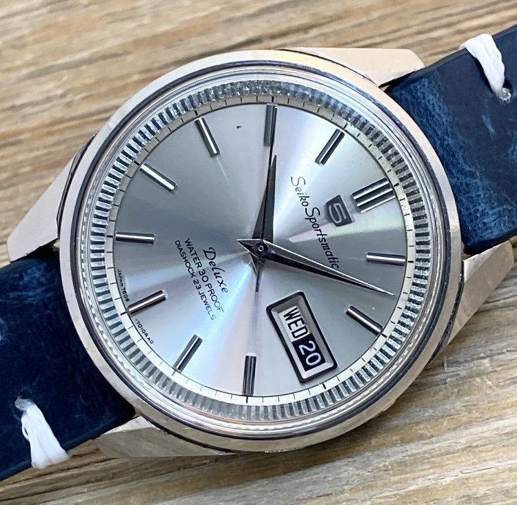 1965 Seiko 7606-7000 “5” Sportsmatic Deluxe Day/Date