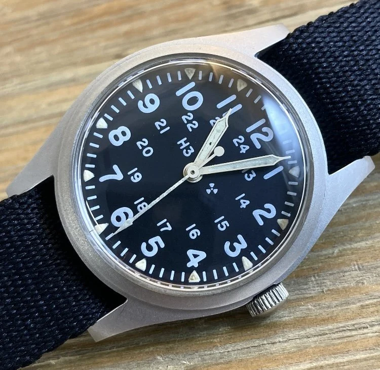1983 Hamilton MIL-W-46374B “H3” Manual Wind (US MIL Issue)